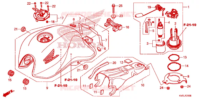 POMPE A ESSENCE Honda MOTO 160 CG 2021  CG160ESL
