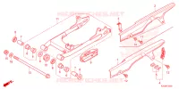 BRAS OSCILLANT pour Honda CG 160 START de 2024