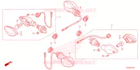 CLIGNOTANT pour Honda CG 160 START de 2024