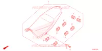 SELLE pour Honda CG 160 START de 2024