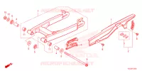 BRAS OSCILLANT pour Honda CG 160 START de 2025