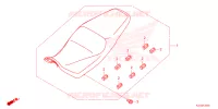SELLE pour Honda CG 160 CORREIO de 2025