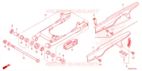 BRAS OSCILLANT pour Honda CG 160 TITAN de 2024