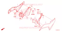 FILTRE A AIR   COUVERCLE LATERAL pour Honda CG 160 TITAN de 2024