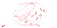 SELLE pour Honda CG 160 TITAN de 2024