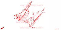FILTRE A AIR   COUVERCLE LATERAL pour Honda NXR 160 BROS SPECIAL EDITION de 2021