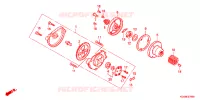 POMPE A HUILE pour Honda CG 125 FAN de 2007