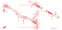 REPOSE PIED pour Honda CG 125 FAN de 2007