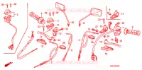 LEVIER DE GUIDON   CABLE   COMMODO pour Honda CG 125 CARGO KICK de 2010