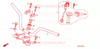 GUIDON   TE DE FOURCHE pour Honda CG 125 CARGO KICK de 2010