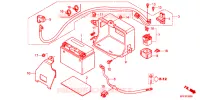 BATTERIE pour Honda TRANSALP 700 ABS de 2013
