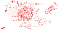CULASSE pour Honda NXR 160 BROS ABS de 2025