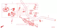 GUIDON   TE DE FOURCHE pour Honda NXR 160 BROS ABS de 2025