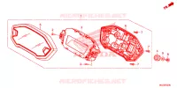 COMPTEUR pour Honda CB 500 F de 2015