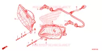 PHARE pour Honda FOURTRAX 420 RANCHER 4X4 de 2021