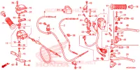 COMMODO   LEVIER   CABLE pour Honda FOURTRAX 420 RANCHER 4X4 de 2020