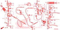 COMMODO   LEVIER   CABLE pour Honda FOURTRAX 420 RANCHER 4X4 de 2018