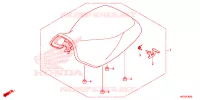 SELLE pour Honda FOURTRAX 420 RANCHER 4X4 de 2014