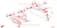 TRIANGLES AVANT pour Honda FOURTRAX 420 RANCHER 4X4 de 2014