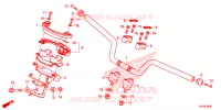 GUIDON   CARENAGE pour Honda PCX 150 ABS DELUXE de 2023