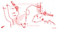 COMMODO   LEVIER   CABLE pour Honda XRE 300 ABS de 2023