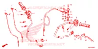 COMMODO   LEVIER   CABLE pour Honda XRE 300 ABS de 2021