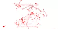 SYSTÈME DE RECYCLAGE DES GAZ pour Honda CBR 650 R de 2024