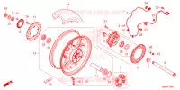 ROUE ARRIERE pour Honda CBR 1000 de 2025