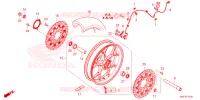 ROUE AVANT pour Honda CBR 1000 de 2025