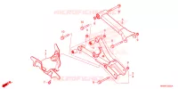 BRAS ARRIERE pour Honda FOURTRAX 520 FOREMAN RUBICON 4X4 AT DCT EPS de 2025