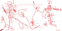 COMMODO   LEVIER   CABLE pour Honda FOURTRAX 520 FOREMAN RUBICON 4X4 AT DCT EPS de 2025