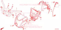 GUIDON pour Honda FOURTRAX 520 FOREMAN RUBICON 4X4 AT DCT EPS de 2025