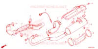 SILENCIEUX D'ECHAPPEMENT pour Honda FOURTRAX 520 FOREMAN RUBICON 4X4 AT DCT EPS de 2025