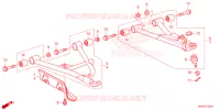 TRIANGLES AVANT pour Honda FOURTRAX 520 FOREMAN RUBICON 4X4 AT DCT EPS de 2025