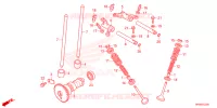 ARBRE A CAME   SOUPAPE pour Honda FOURTRAX 520 FOREMAN RUBICON 4X4 AT DCT EPS 4ED de 2024