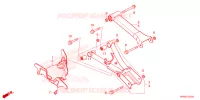 BRAS ARRIERE pour Honda FOURTRAX 520 FOREMAN RUBICON 4X4 AT DCT EPS 4ED de 2024