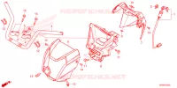 GUIDON pour Honda FOURTRAX 520 FOREMAN RUBICON 4X4 AT DCT EPS 4ED de 2024