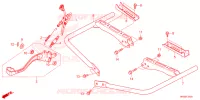 PEDALE pour Honda FOURTRAX 520 FOREMAN RUBICON 4X4 AT DCT EPS 4ED de 2024
