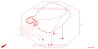 SELLE pour Honda FOURTRAX 420 RANCHER 4X4 Manual Shift de 2025