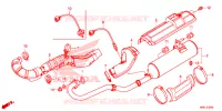 SILENCIEUX D'ECHAPPEMENT pour Honda FOURTRAX 520 FOREMAN RUBICON 4X4 EPS de 2023