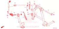 BEQUILLE pour Honda X ADV 750 de 2025