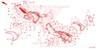 COUVERCLES LATERAUX pour Honda X ADV 750 de 2025