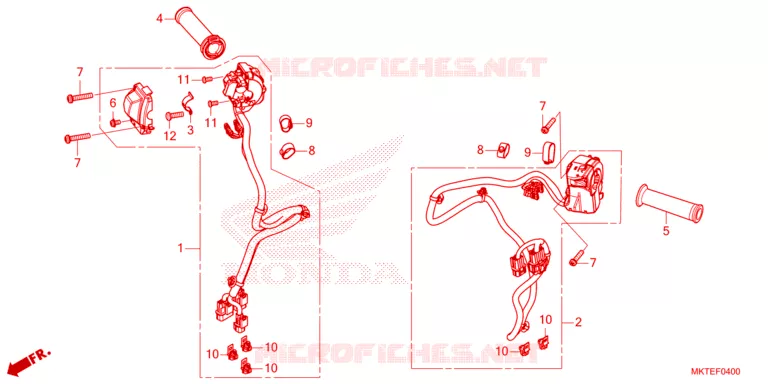 COMMODOS - POIGNEES Honda MOTO 750 ADV 2025  ADV750S