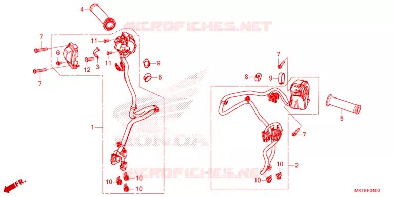 COMMODOS - POIGNEES Honda MOTO 750 ADV 2025  ADV750LS