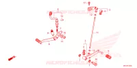 PEDALE pour Honda CBR 650 R de 2023