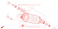 AMORTISSEUR ARRIERE pour Honda CBR 650 R E-CLUTCH de 2024