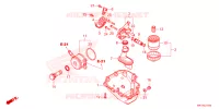 CARTER   POMPE   FILTRE A HUILE pour Honda CBR 650 R E-CLUTCH de 2024