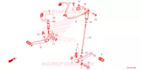 PEDALE pour Honda CBR 650 R E-CLUTCH de 2024