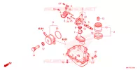CARTER   POMPE   FILTRE A HUILE pour Honda CBR 650 R E-CLUTCH de 2024