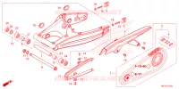 BRAS OSCILLANT pour Honda CBR 650 R E-CLUTCH de 2024